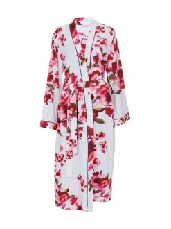 Cyberjammies Red Long Printed Jersey Dressing Gown