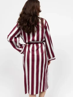 Cyberjammies Red Long Stripe Dressing Gown