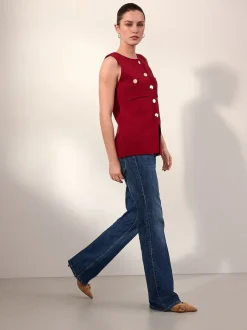 Dark Blue Authentic Bootcut Jeans