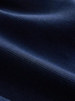 Dark Blue Denim Jersey Joggers
