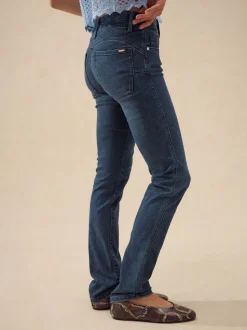 Dark Blue Denim Slim Lift And Shape Jeans
