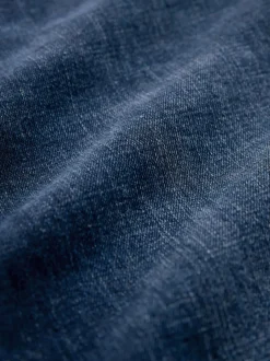 Dark Blue Hourglass Mid Rise Authentic Bootcut Jeans
