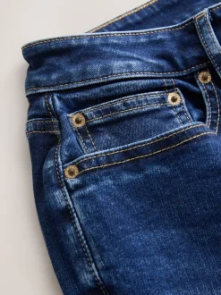 Dark Blue Hourglass Stretch Bootcut Denim Jeans