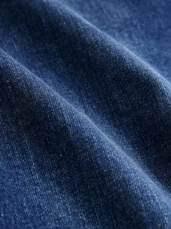Dark Blue Hourglass Stretch Bootcut Denim Jeans