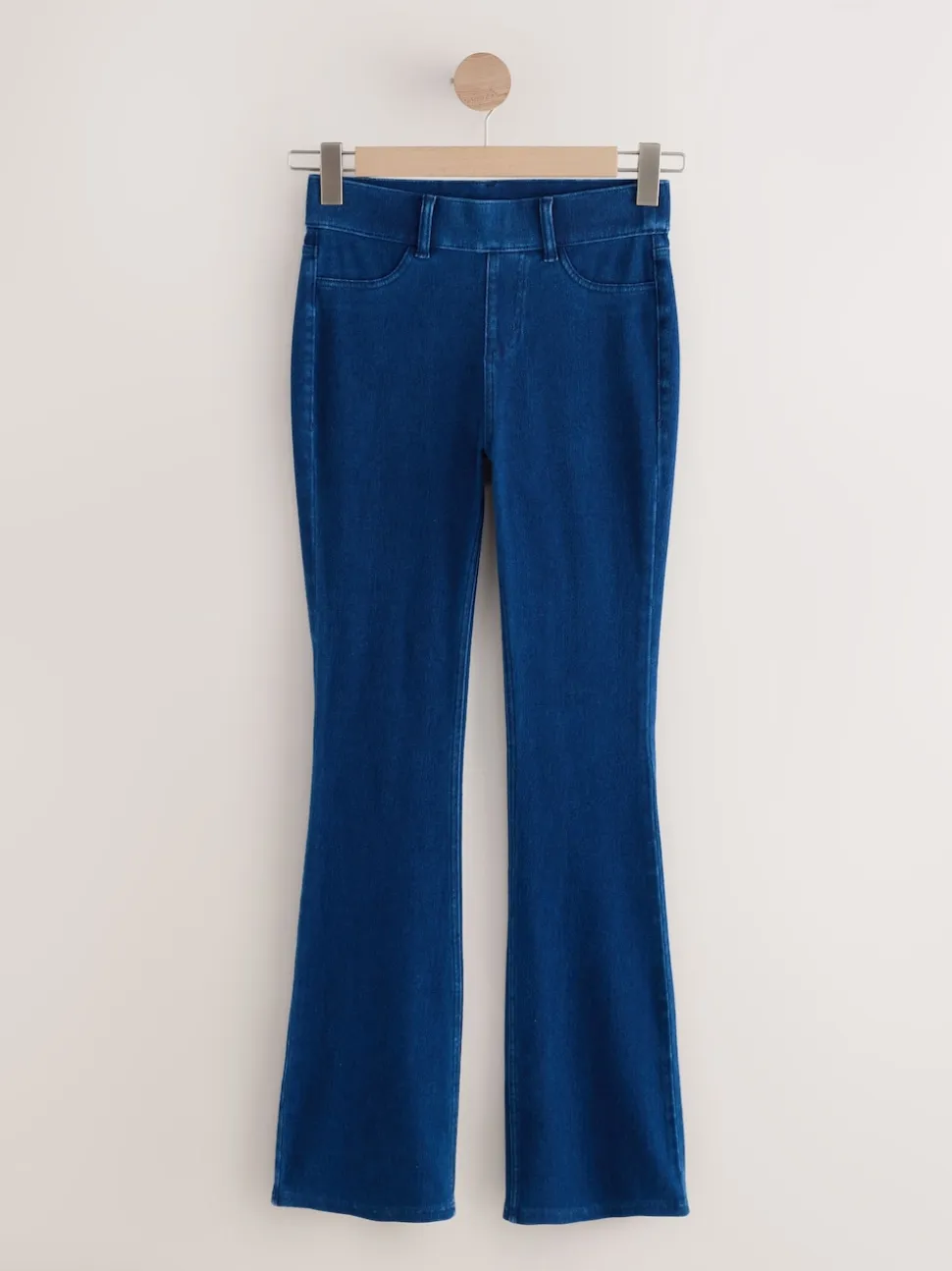Dark Blue Jersey Bootcut Leggings