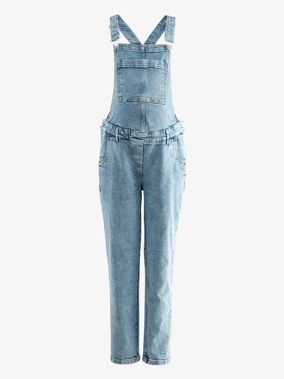 Dark Blue Maternity Denim Dungaree
