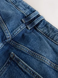 Dark Blue Maternity Denim Flare Jeans