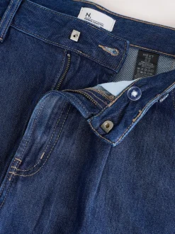 Dark Blue N.Premium High Rise Culotte Jeans