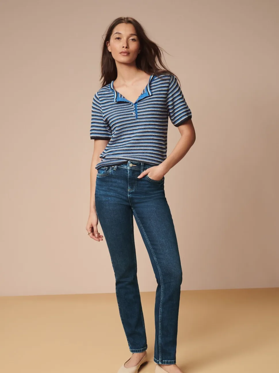 Dark Blue Slim Supersoft Jeans