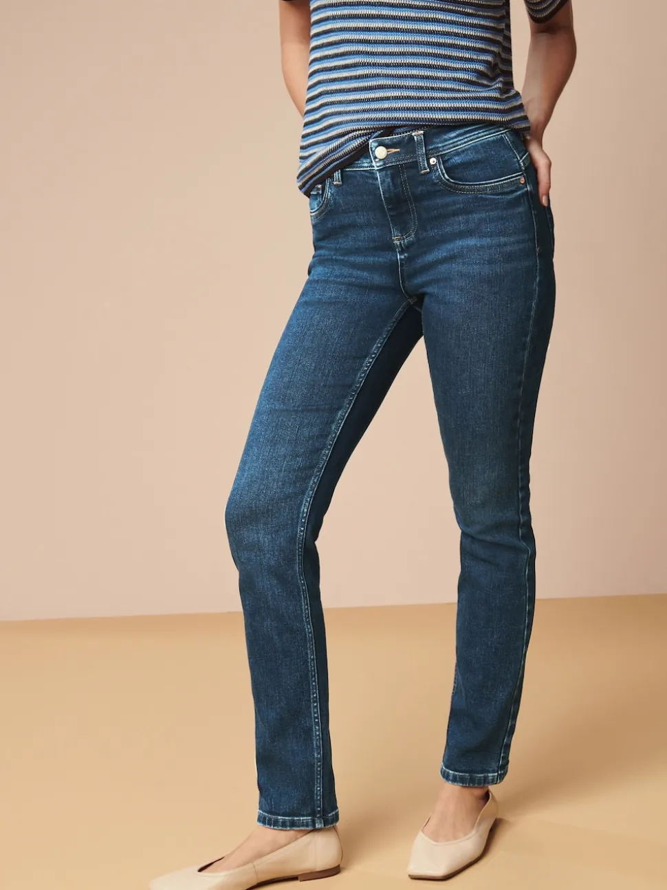 Dark Blue Slim Supersoft Jeans
