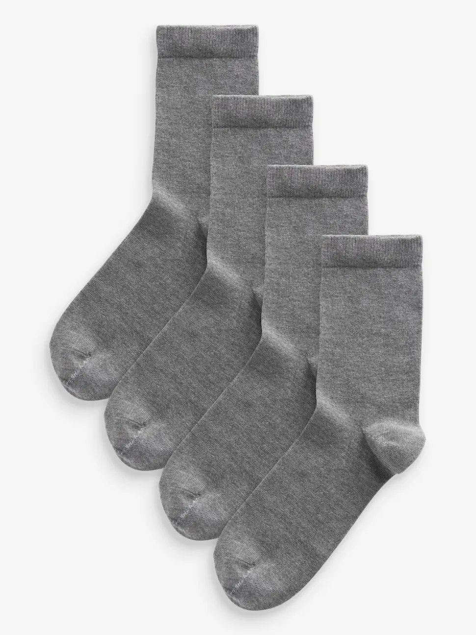 Dark Grey Modal Ankle Socks 4 Pack