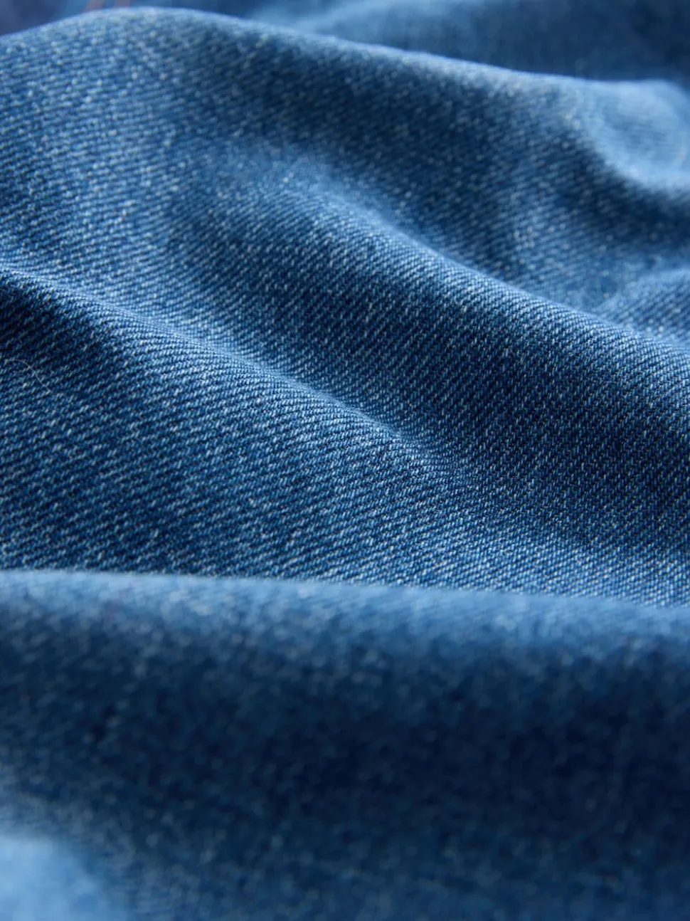 Denim Dark Blue Barrel Leg Jeans