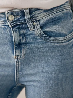 Denim Mid Blue Supersoft Skinny Jeans
