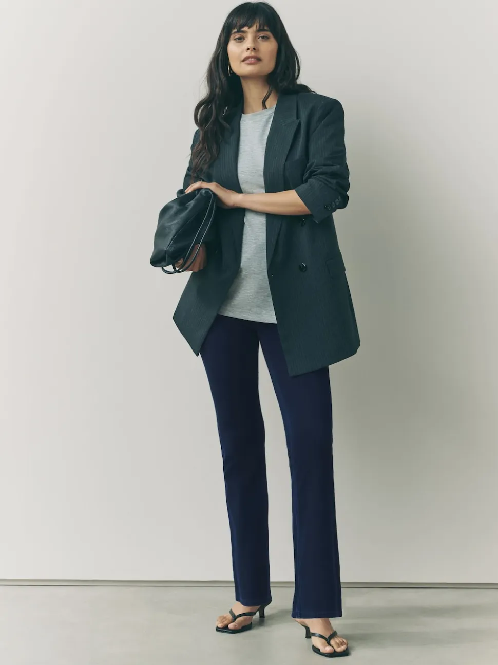 Denim Rinse Jersey Bootcut Leggings