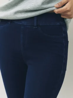 Denim Rinse Jersey Bootcut Leggings