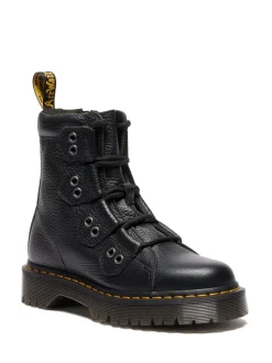 Dr. Martens Black 1460 Bex Ltt Milled Nappa Boots