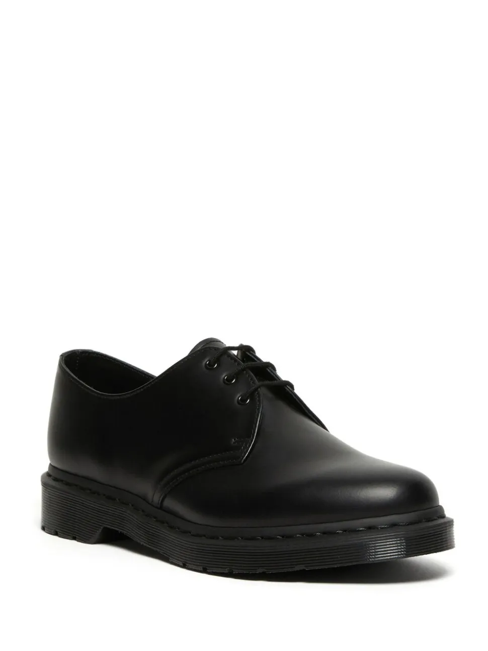 Dr. Martens Black 1461 Mono Smooth Shoes