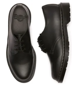 Dr. Martens Black 1461 Mono Smooth Shoes