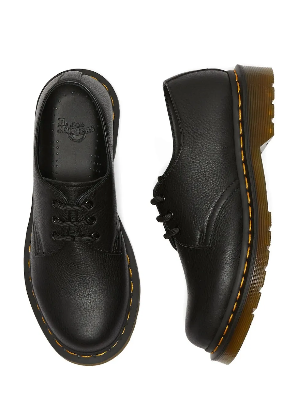 Dr. Martens Black 1461 Virginia Shoes