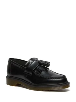 Dr. Martens Black Adrian Smooth Leather Shoes