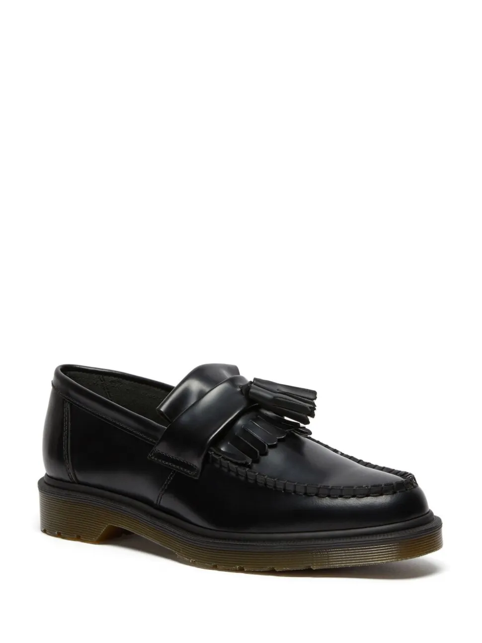Dr. Martens Black Adrian Smooth Leather Shoes