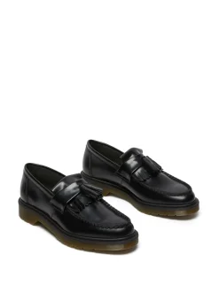 Dr. Martens Black Adrian Smooth Leather Shoes