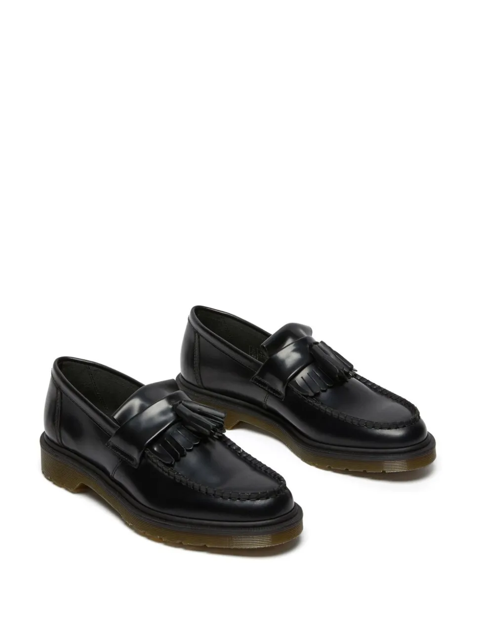 Dr. Martens Black Adrian Smooth Leather Shoes