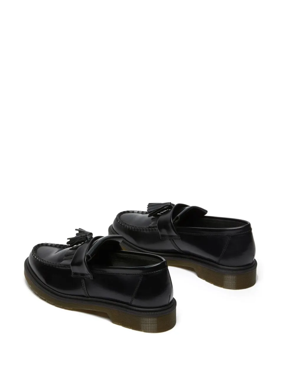 Dr. Martens Black Adrian Smooth Leather Shoes
