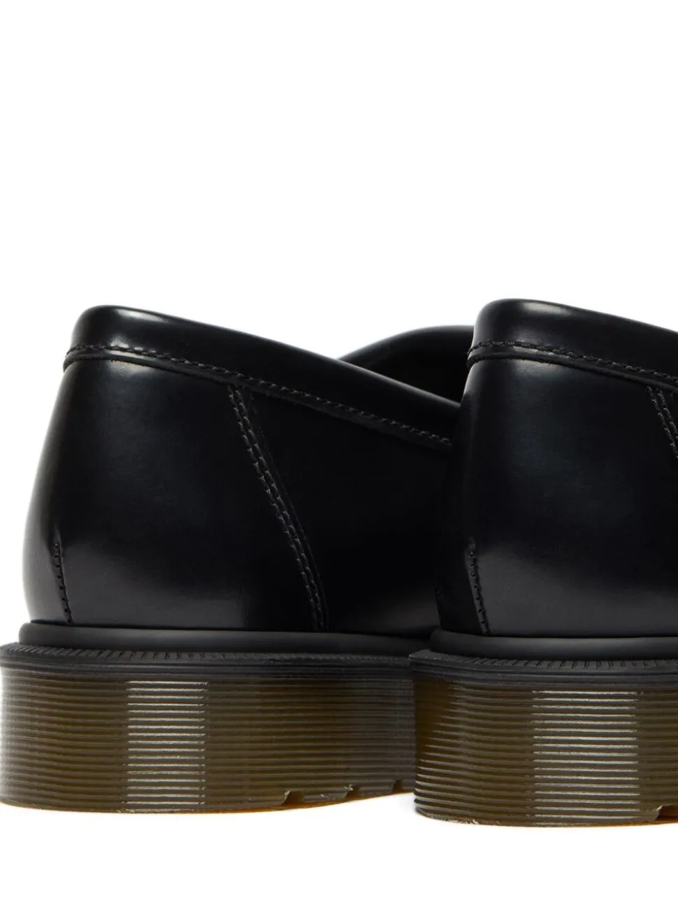 Dr. Martens Black Adrian Smooth Leather Shoes