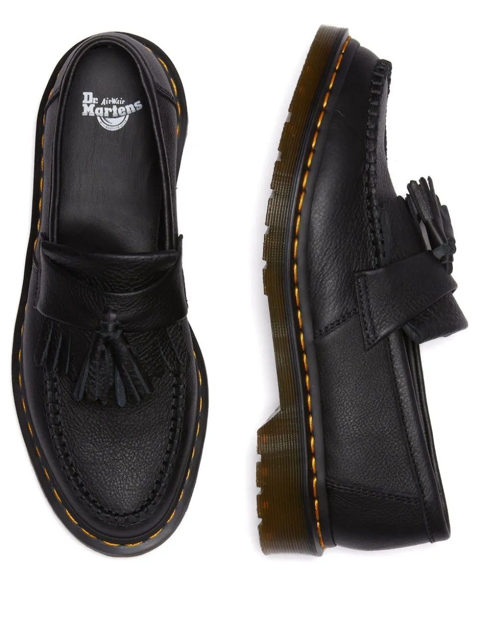Dr. Martens Black Adrian Virginia Shoes