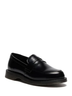 Dr. Martens Black Temara Polished Smooth Shoes