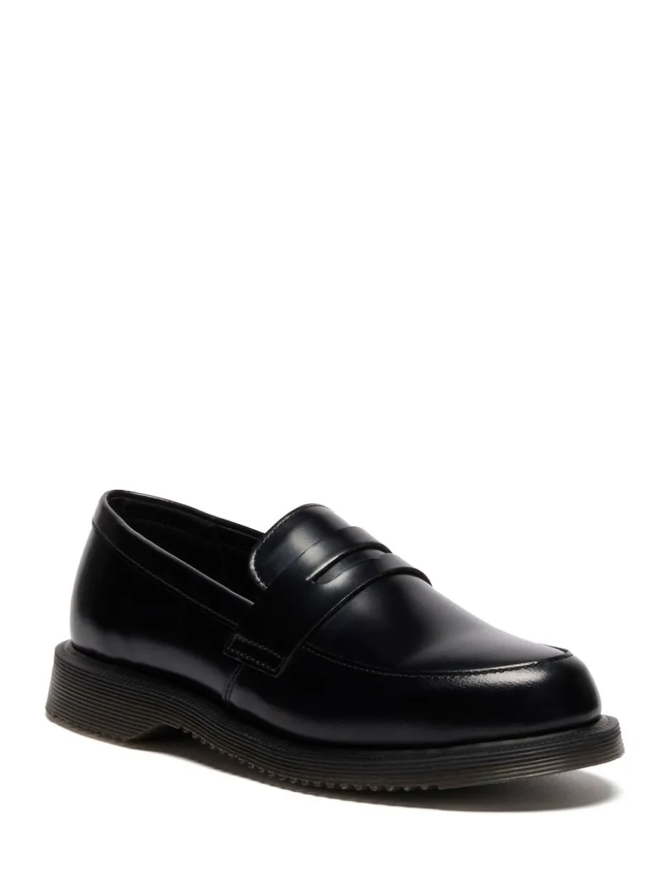 Dr. Martens Black Temara Polished Smooth Shoes