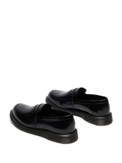 Dr. Martens Black Temara Polished Smooth Shoes