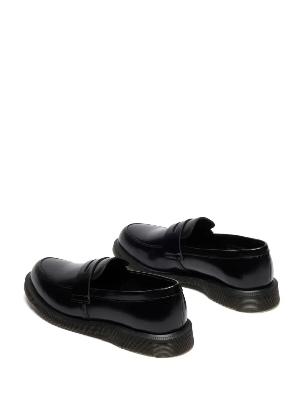 Dr. Martens Black Temara Polished Smooth Shoes