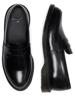 Dr. Martens Black Temara Polished Smooth Shoes