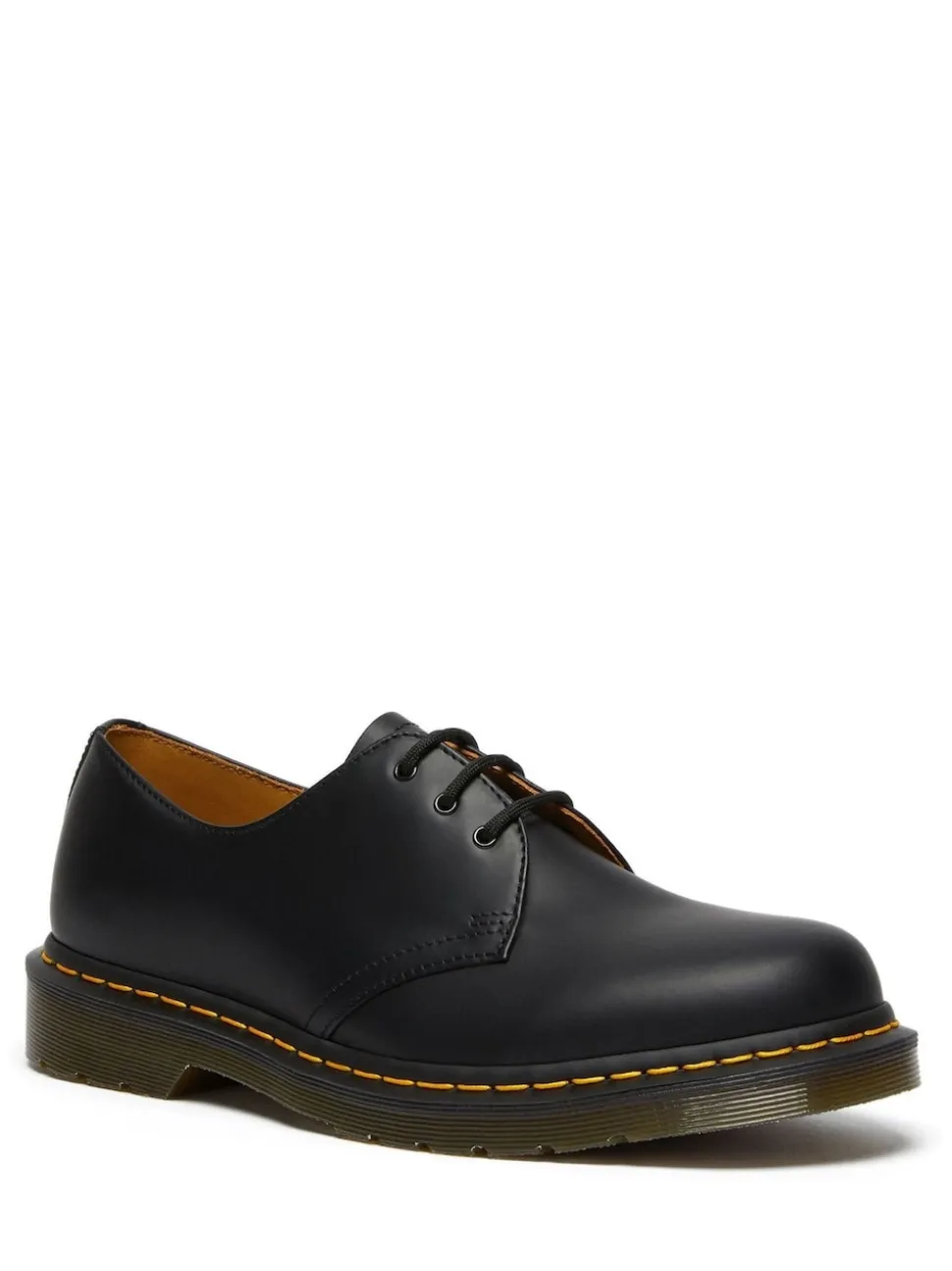 Dr. Martens Black Unisex 1461 Smooth Leather Shoes