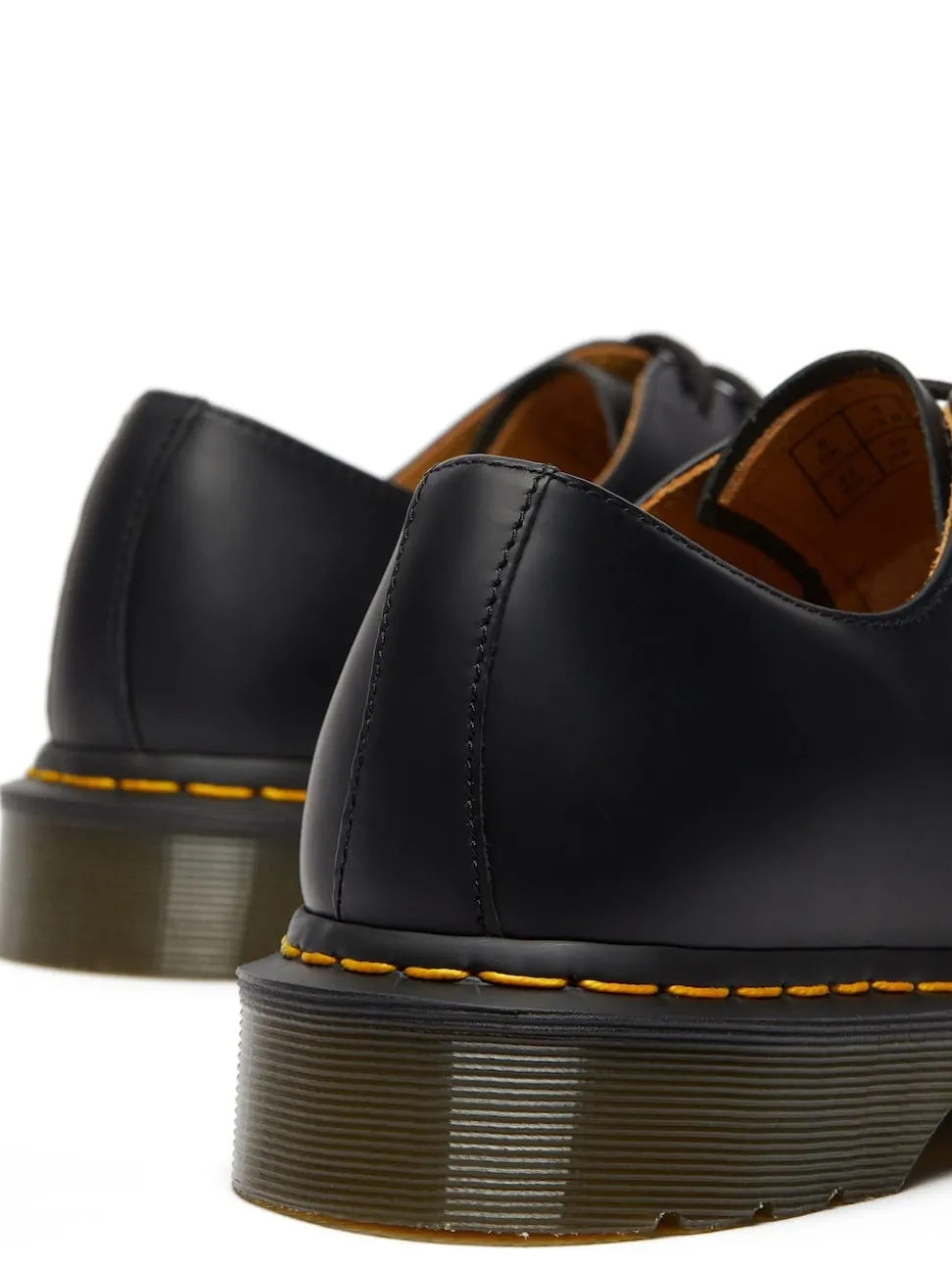 Dr. Martens Black Unisex 1461 Smooth Leather Shoes