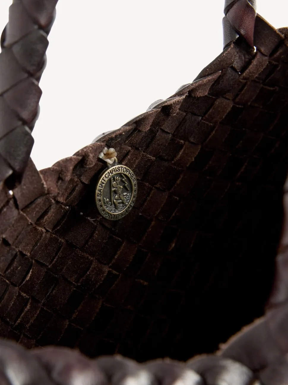 Dragon Diffusion Santa Croce Large Woven Bag