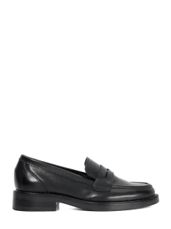 Dune London Black Giya Penny Loafers
