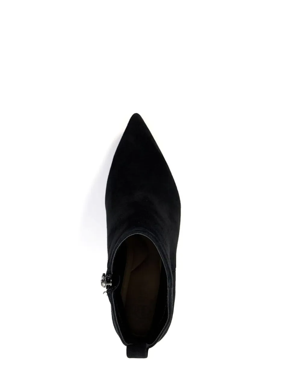 Dune London Black Standard Fit Obsessively Mid Set Back Point Heeled Ankle Boots