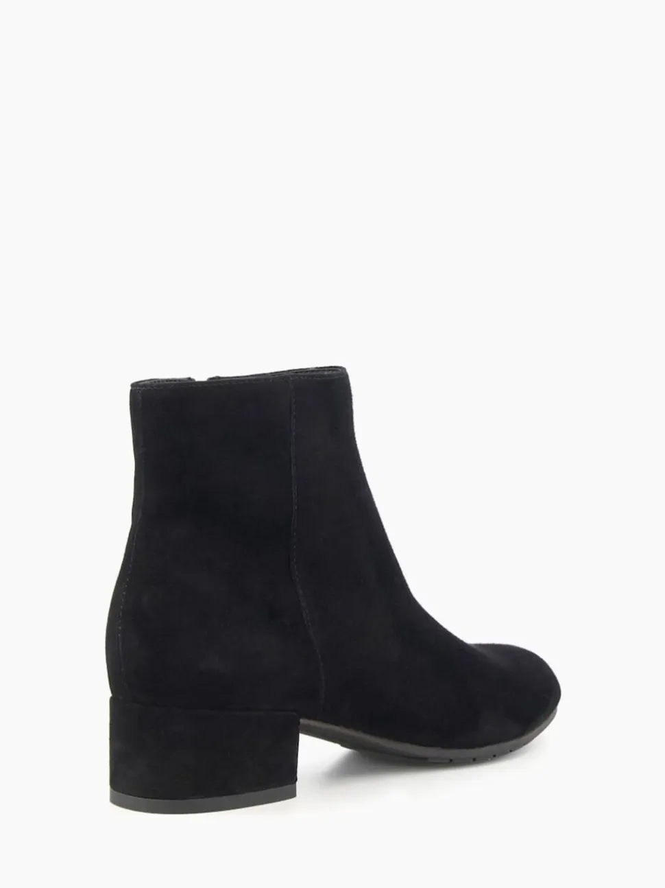 Dune London Black Wide Fit Pippie Smart Low Boots