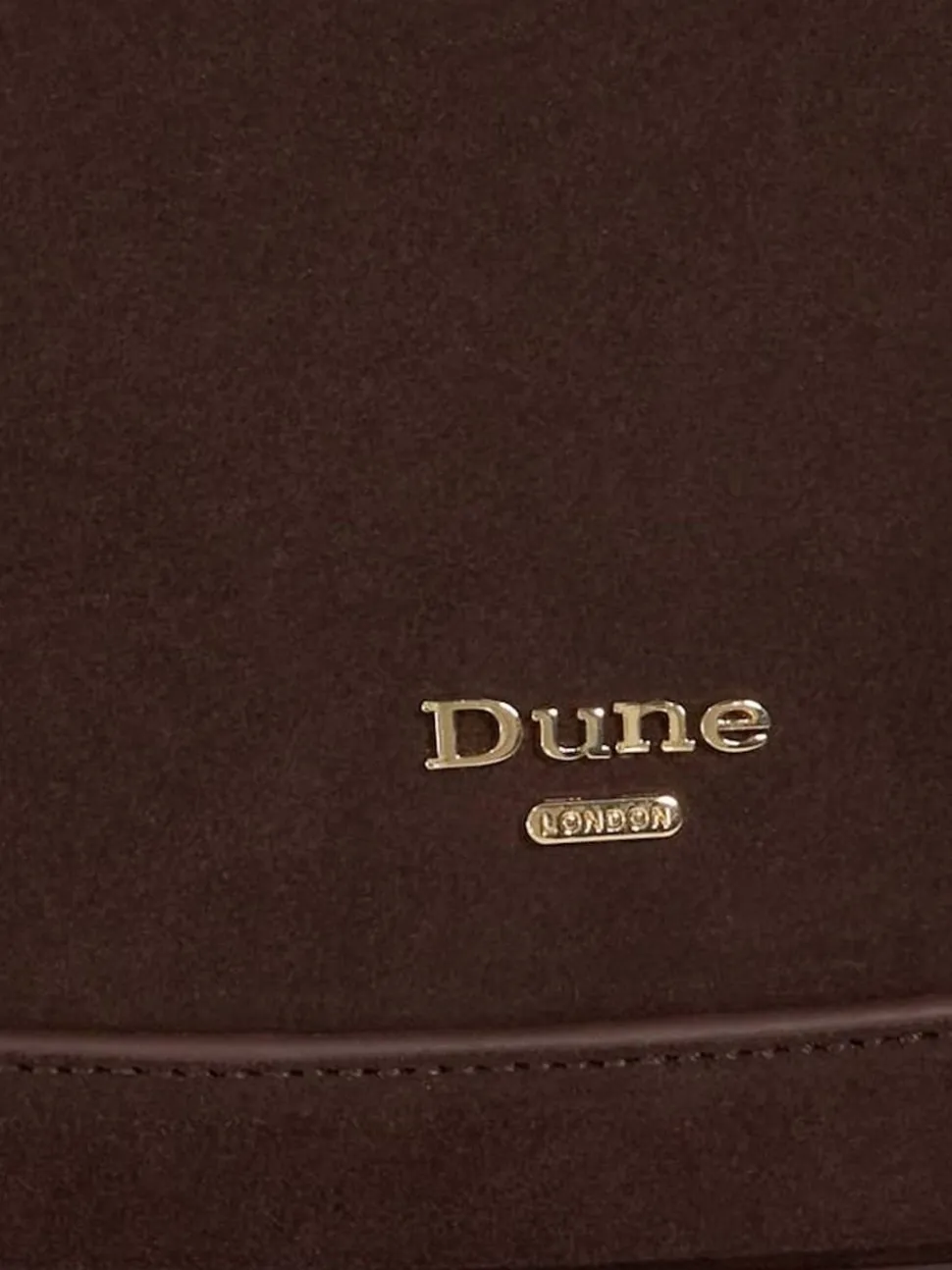 Dune London Brown Direction Small Smart Scoop Shoulder Bag
