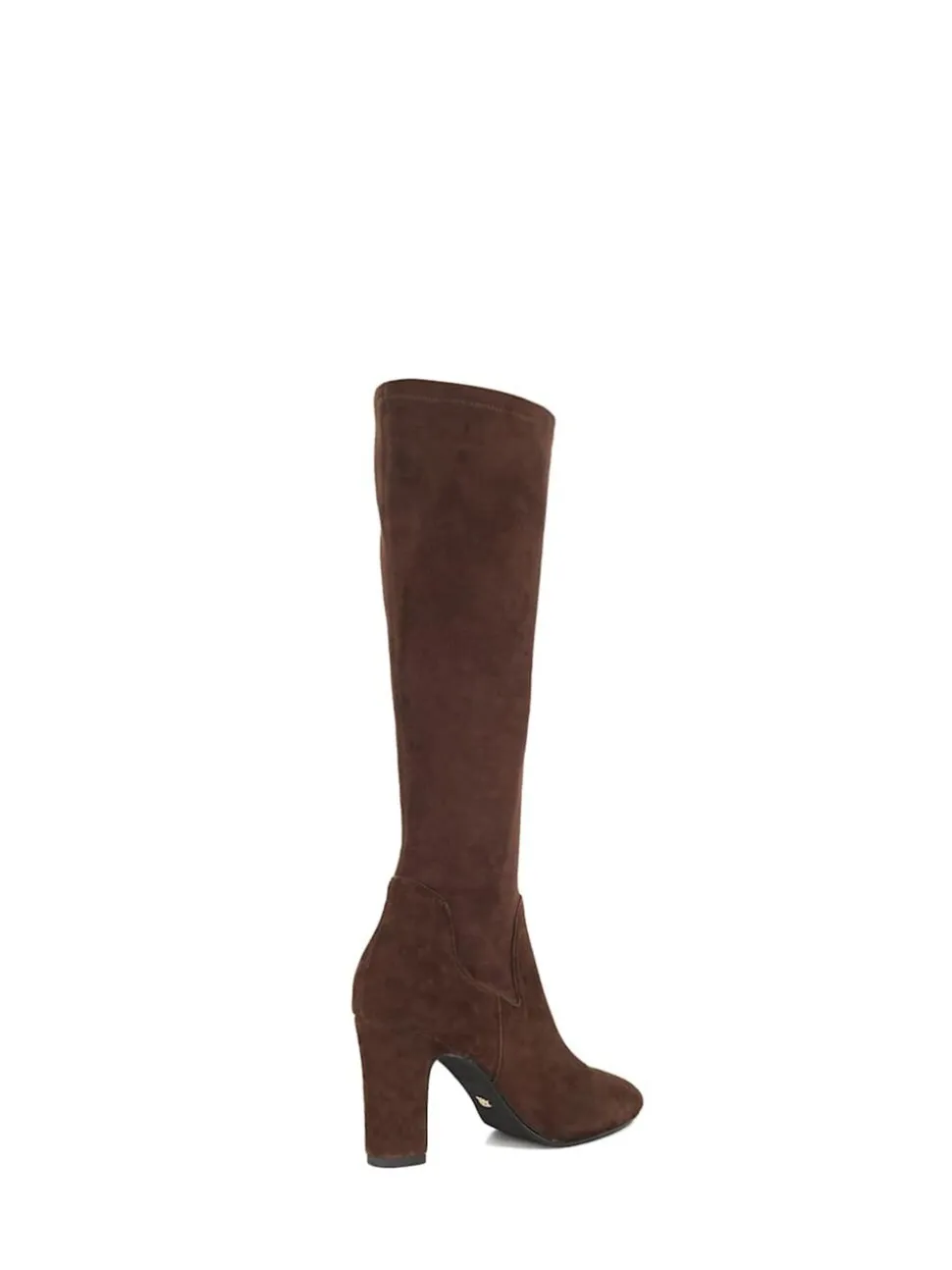 Dune London Brown Standard Fit Simple Stretch Knee High Boots