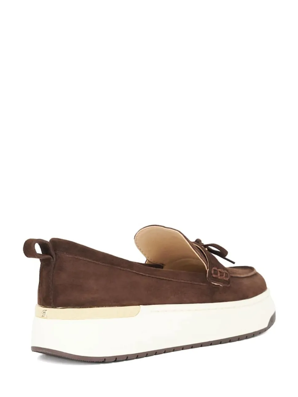 Dune London Dark Brown Glide Sport Sole Loafers