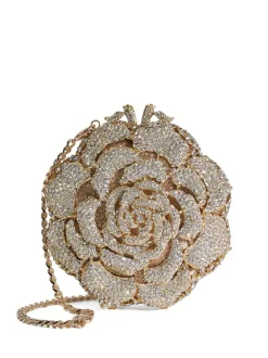 Dune London Gold Bling Hard Embellished Flow Bag