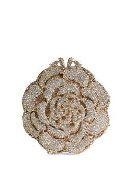 Dune London Gold Bling Hard Embellished Flow Bag