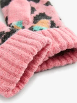 Eleanor Bowmer Checkerboard Lips Mittens