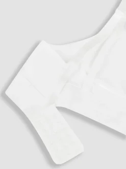 Emma Jane Black and White 2-Pack Cotton Seamless Nursing Bras