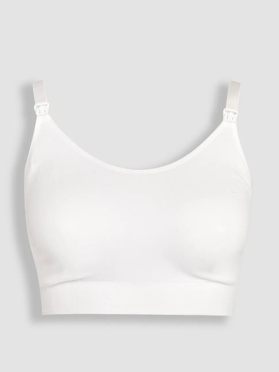 Emma Jane Black and White 2-Pack Cotton Seamless Nursing Bras