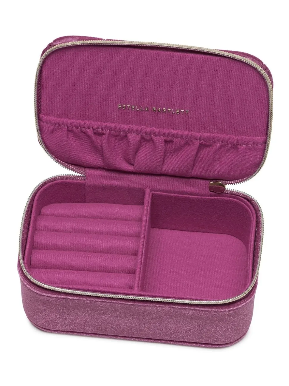 Estella Bartlett Pink Quilted Mini Jewellery Box
